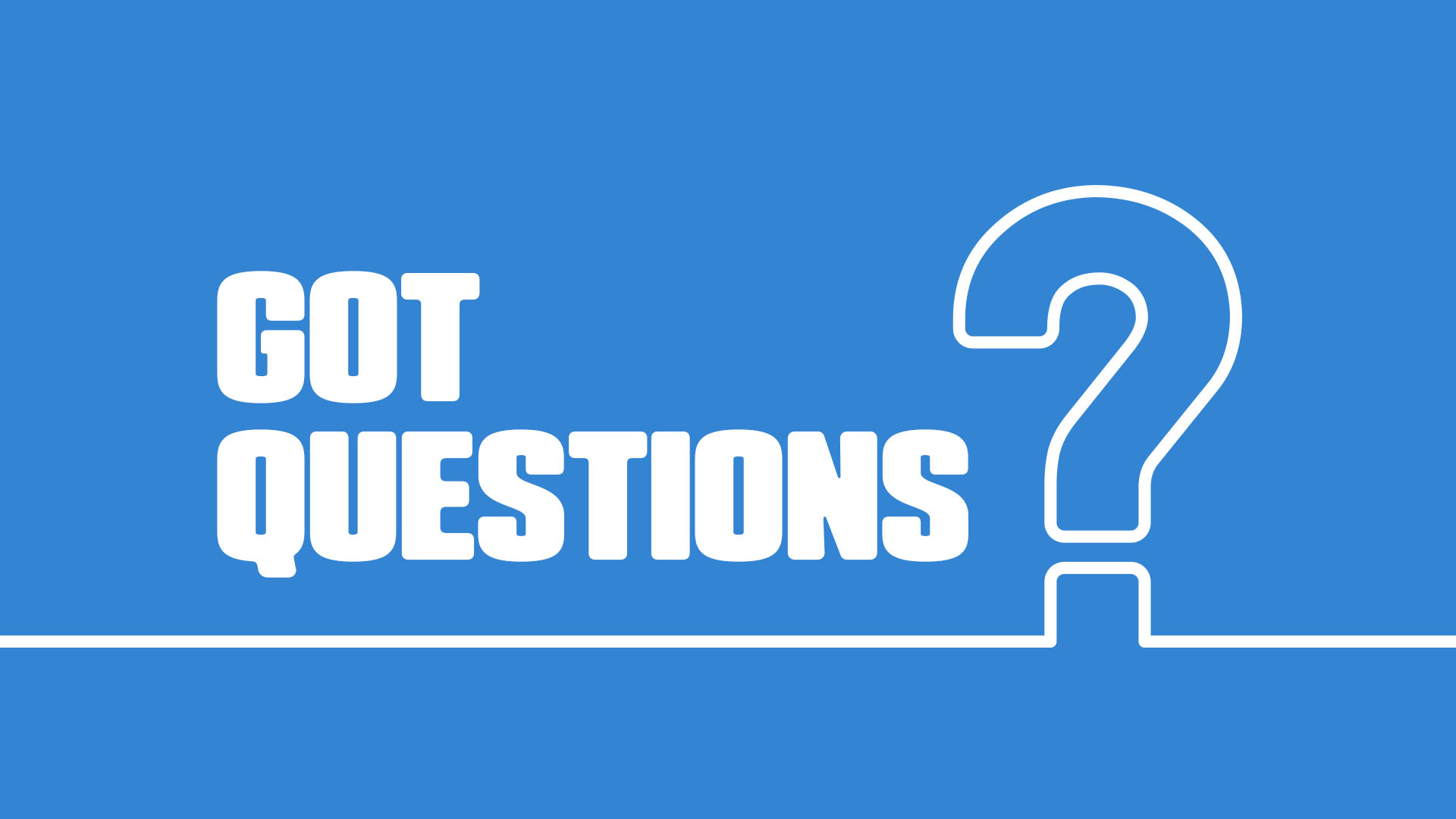 Got Questions?

Monday | 6:30pm
February 24 & March 3
Meeting at Forge Christian High School
